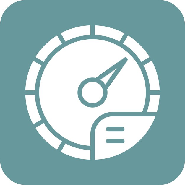 Estilo del icono del velocímetro