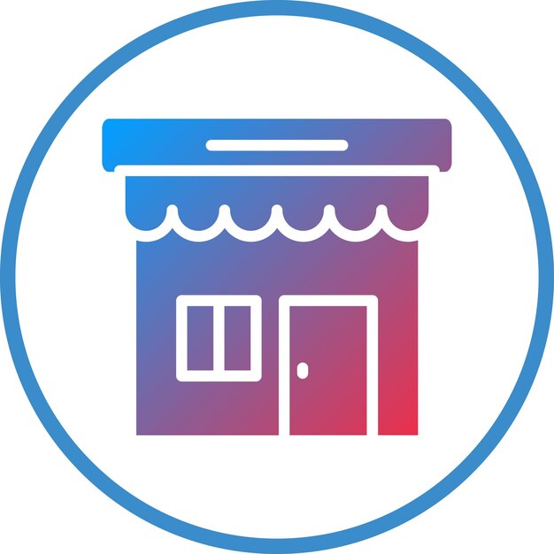 Estilo del icono de venta al por menor