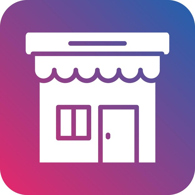 Estilo del icono de venta al por menor