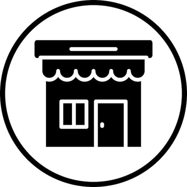 Estilo del icono de venta al por menor