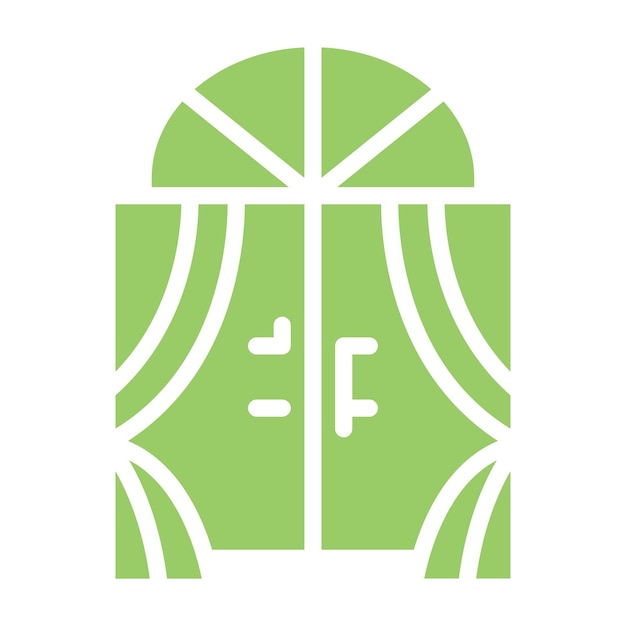 Estilo del icono de la ventana de diseño vectorial
