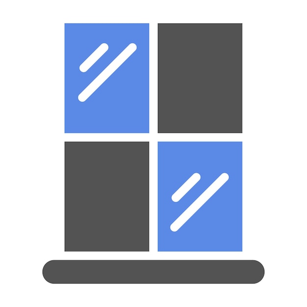Estilo del icono de la ventana de diseño vectorial