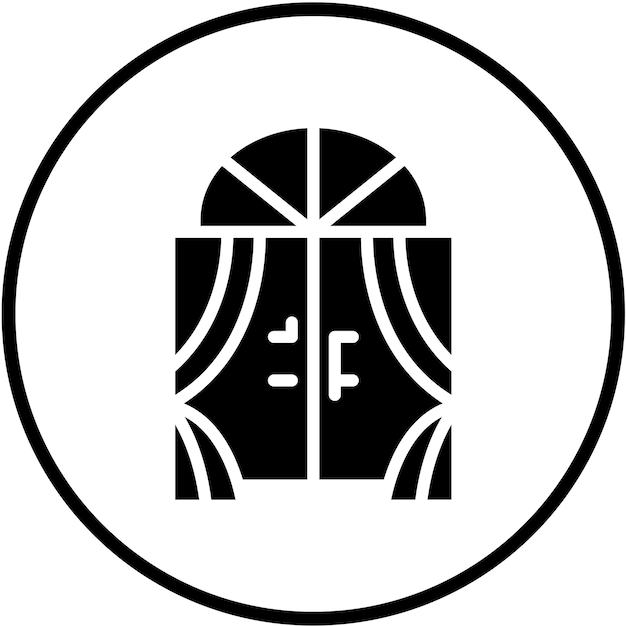 Estilo del icono de la ventana de diseño vectorial