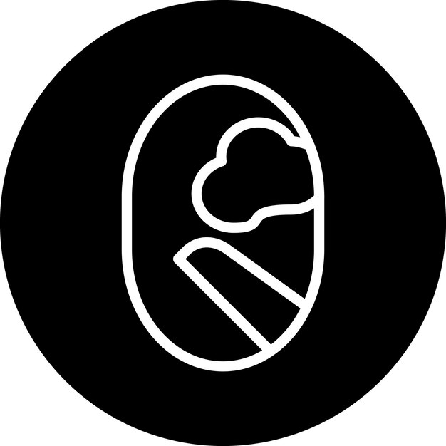 Estilo del icono de la ventana del plano de diseño vectorial
