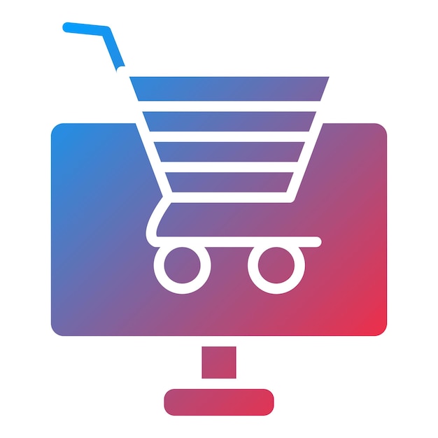 Estilo del icono de ventas del campo de diseño vectorial