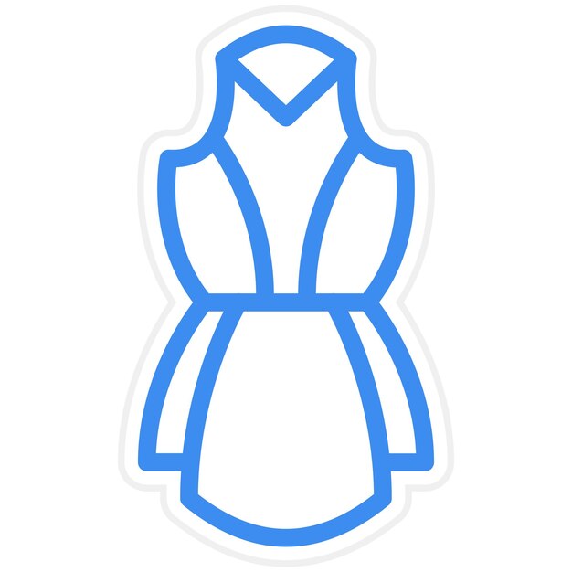 Estilo del icono del vestido