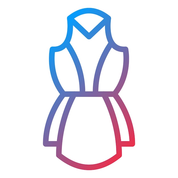 Estilo del icono del vestido