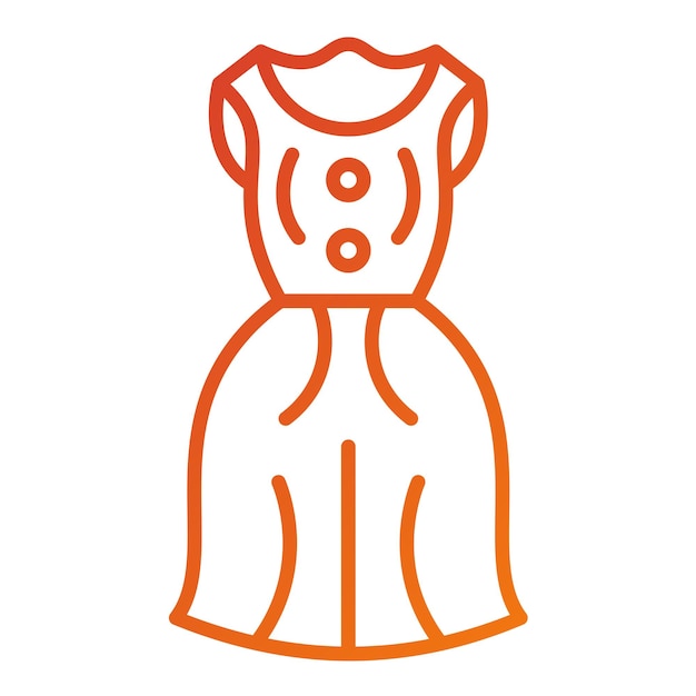 Estilo del icono del vestido