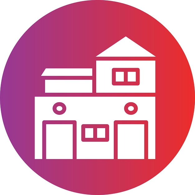 Estilo del icono de la villa