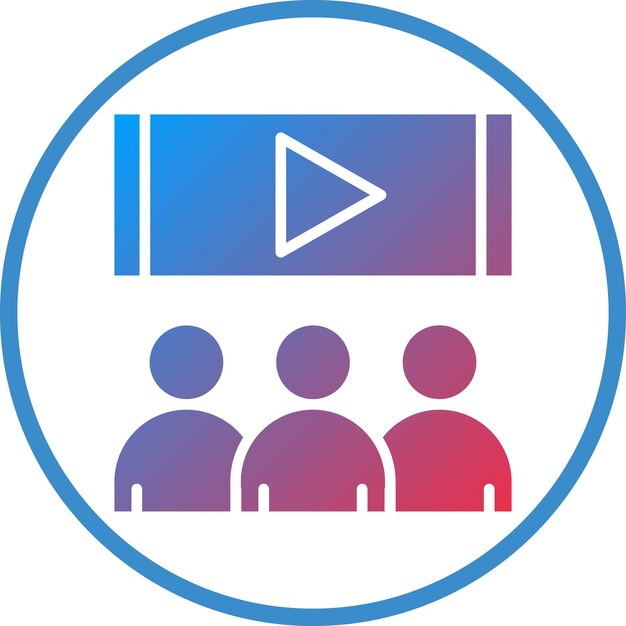 Estilo del icono de los visualizadores de diseño vectorial