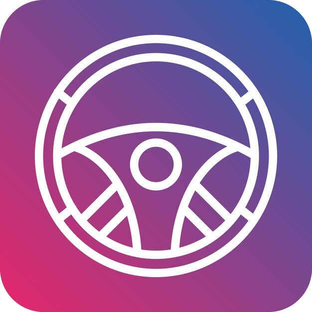Estilo del icono del volante