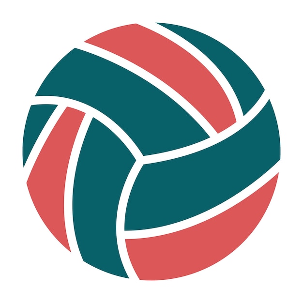Estilo del ícono del voleibol