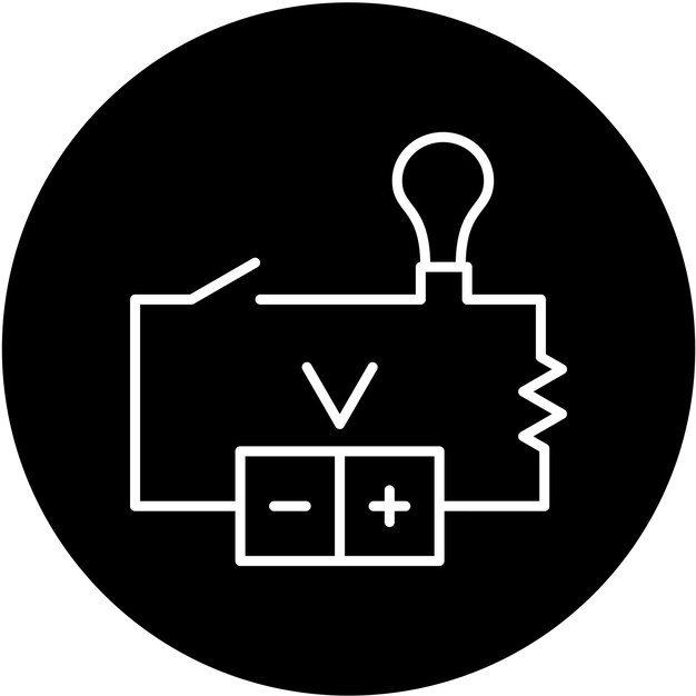 Estilo del icono de voltaje