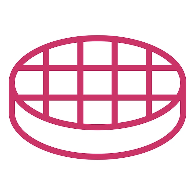 Estilo del icono del waffle