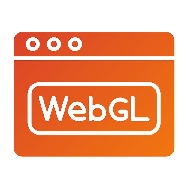 Estilo del icono de Webgl