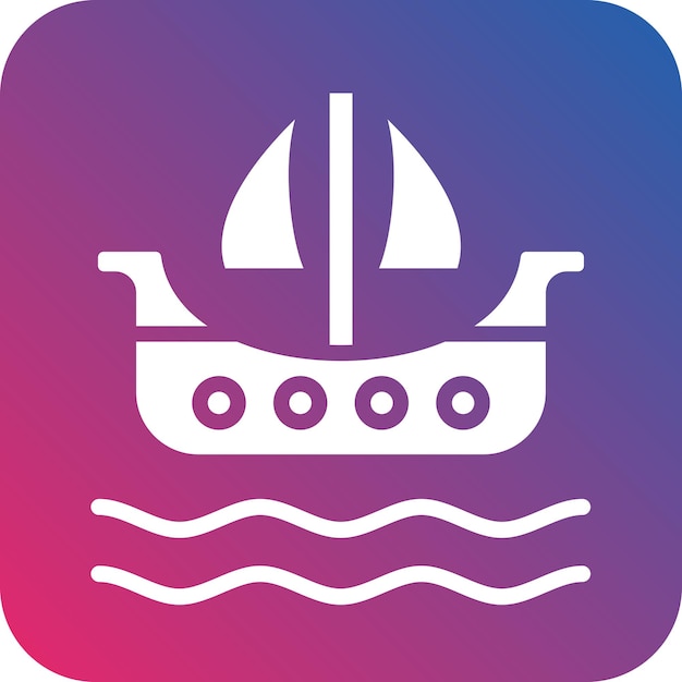 Estilo de icono de yate