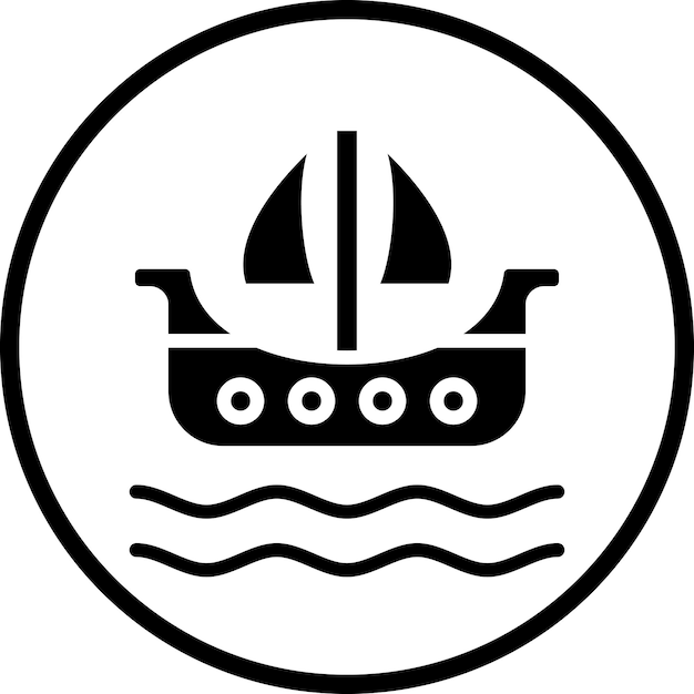 Estilo de icono de yate
