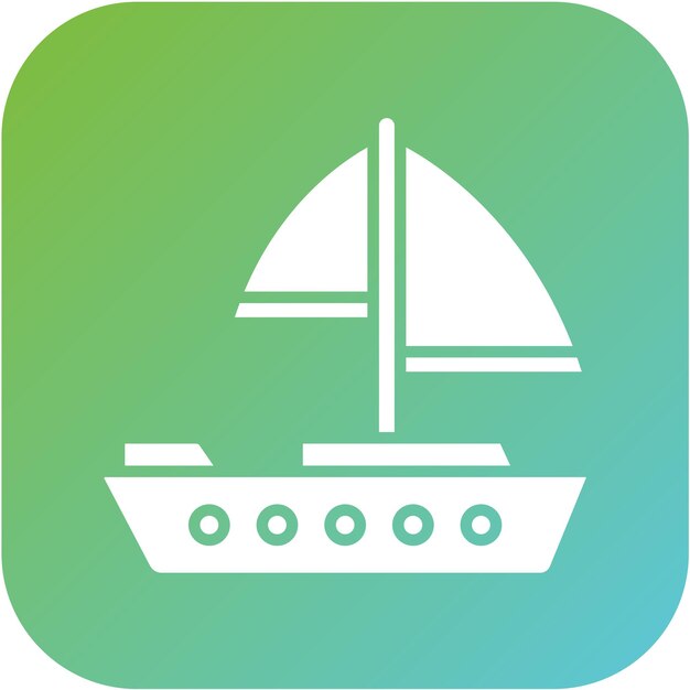 Estilo de icono de yate