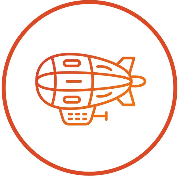 Estilo de icono de Zeppelin