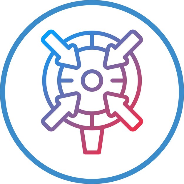 Estilo del icono de la zona azul