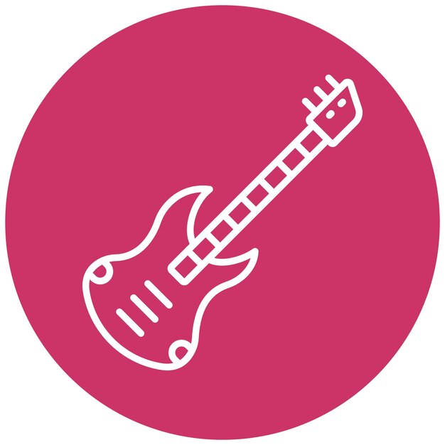 Estilo del icono de bajo