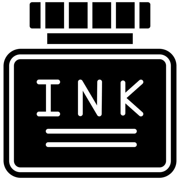 Estilo de ilustración de tinta vectorial