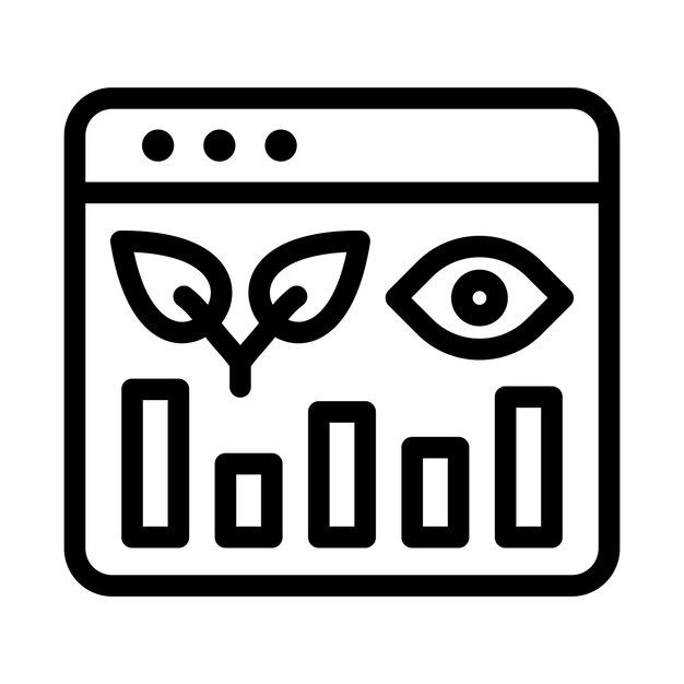 Estilo de ilustración del vector de alcance orgánico