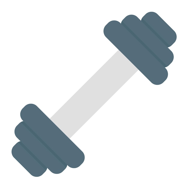 Estilo de la ilustración del vector de la barra de peso