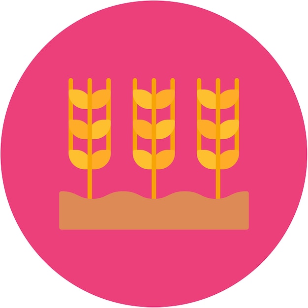 Estilo de la ilustración del vector de cosecha