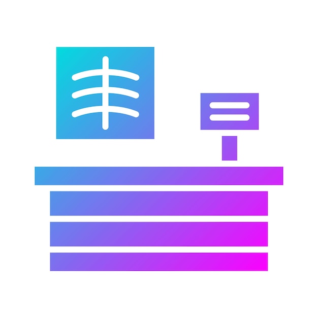 Estilo de la ilustración del vector de densimetría