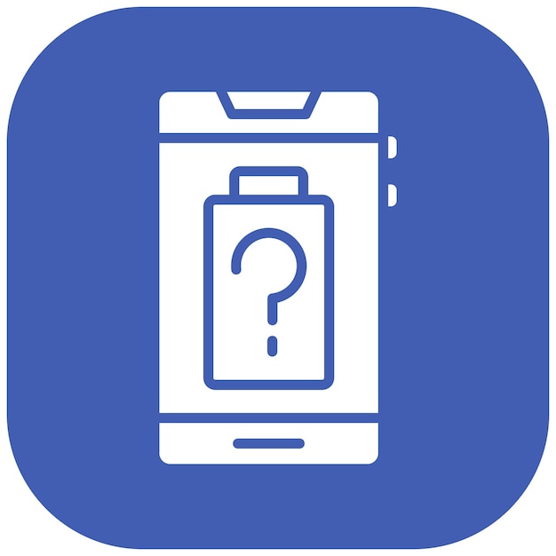 Estilo de ilustración de vector desconocido de la batería