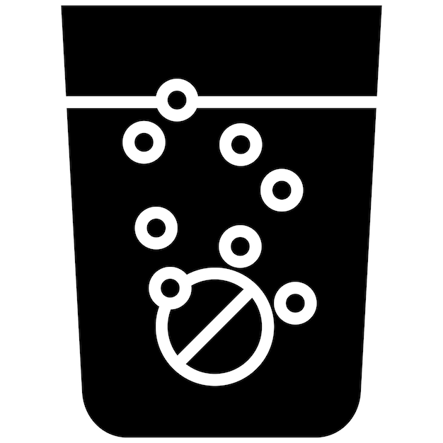 Estilo de la ilustración del vector efervescente