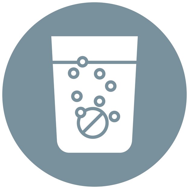 Estilo de la ilustración del vector efervescente