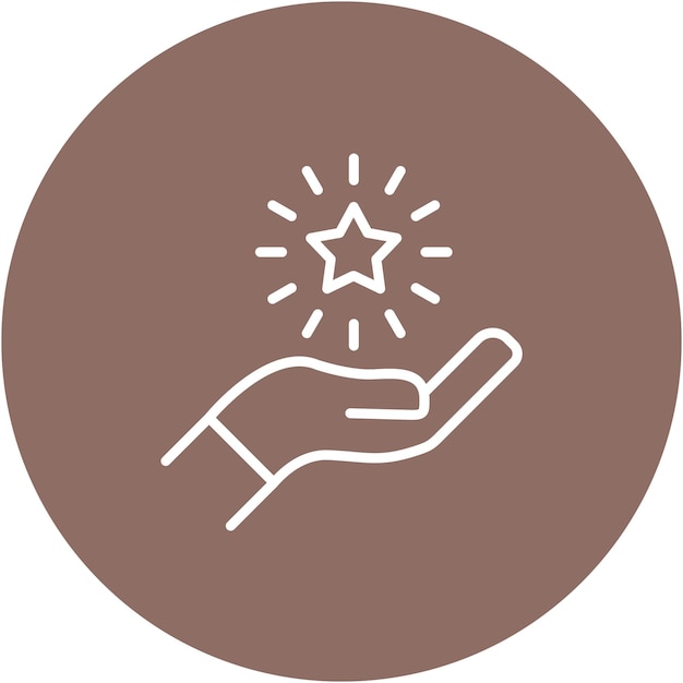Estilo de ilustración del vector de la esperanza de curación