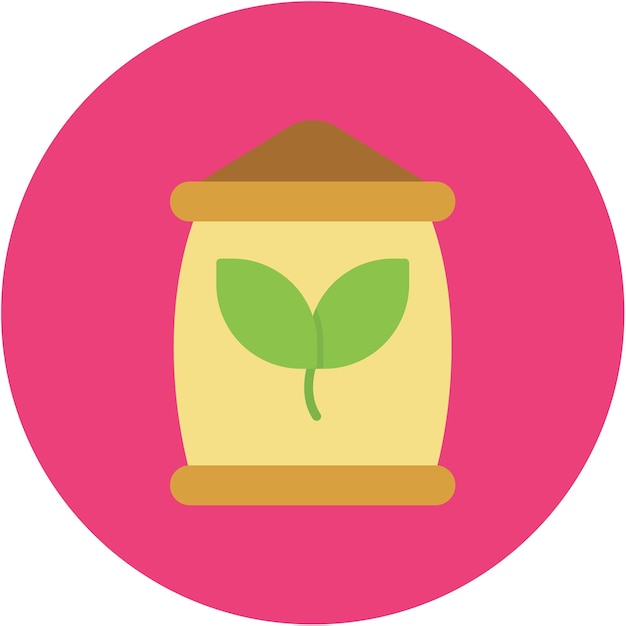 Estilo de ilustración del vector de fertilizantes
