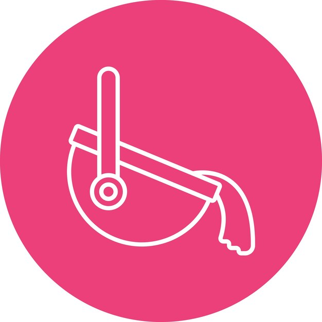 Estilo de ilustración del vector fundido de la industria