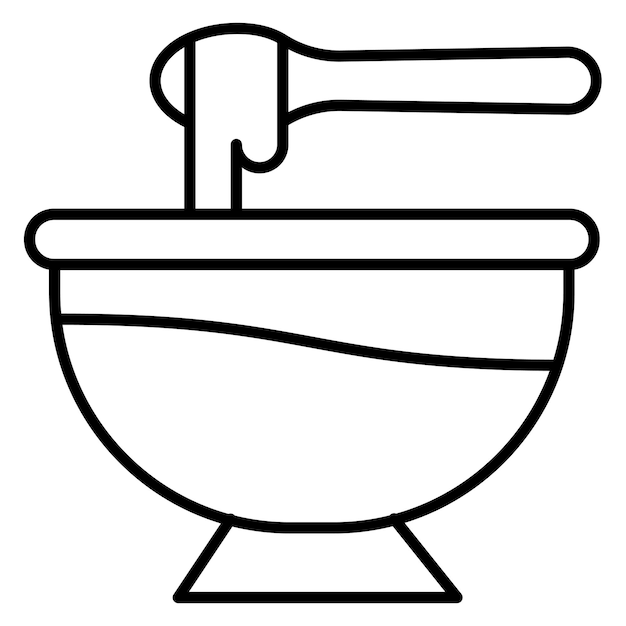 Estilo de ilustración del vector de leche condensada
