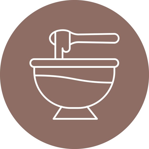 Estilo de ilustración del vector de leche condensada