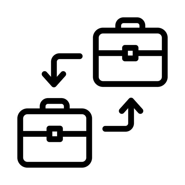 Estilo de ilustración del vector de marketing B2B