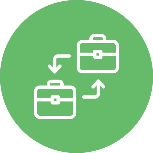 Estilo de ilustración del vector de marketing B2B