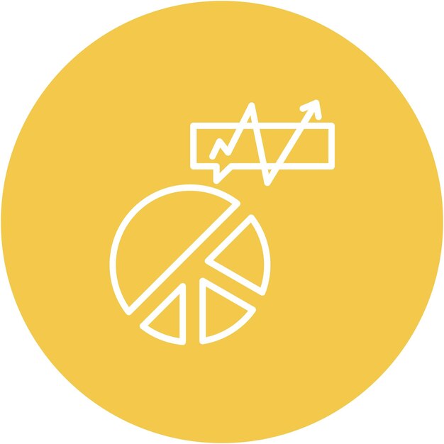 Estilo de ilustración del vector de penetración en el mercado