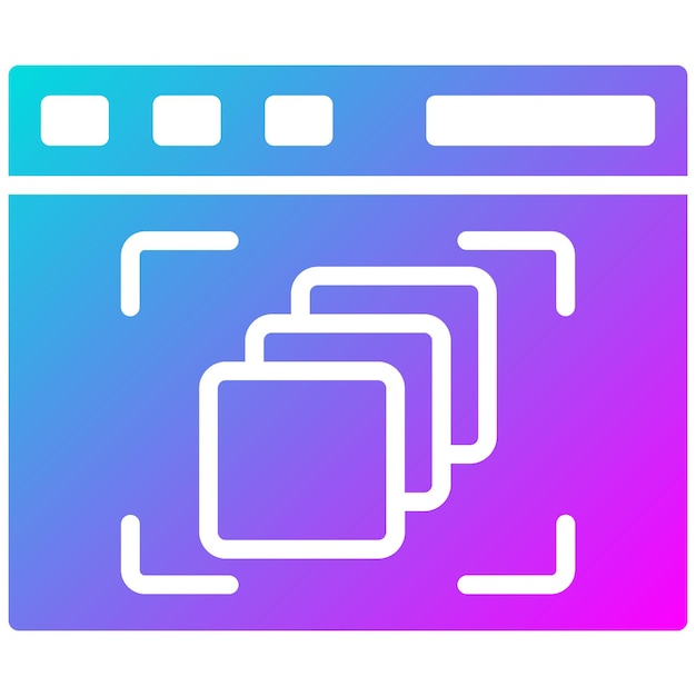 Estilo de ilustración del vector de percepción de profundidad