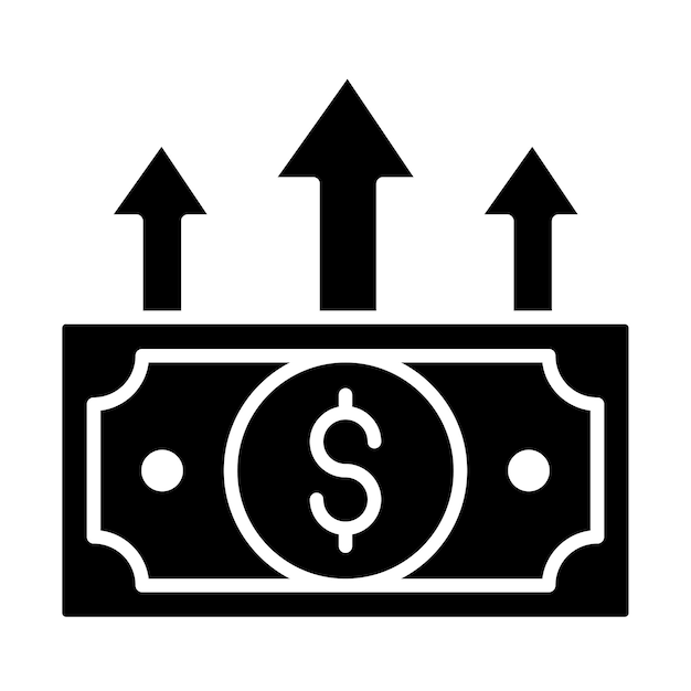 Estilo de la ilustración del vector de recaudación de fondos