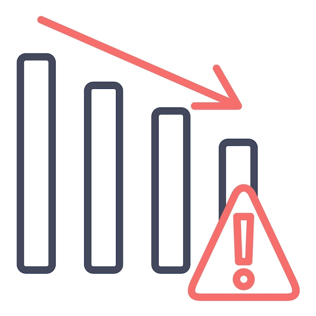 Estilo de ilustración del vector de reducción de riesgos