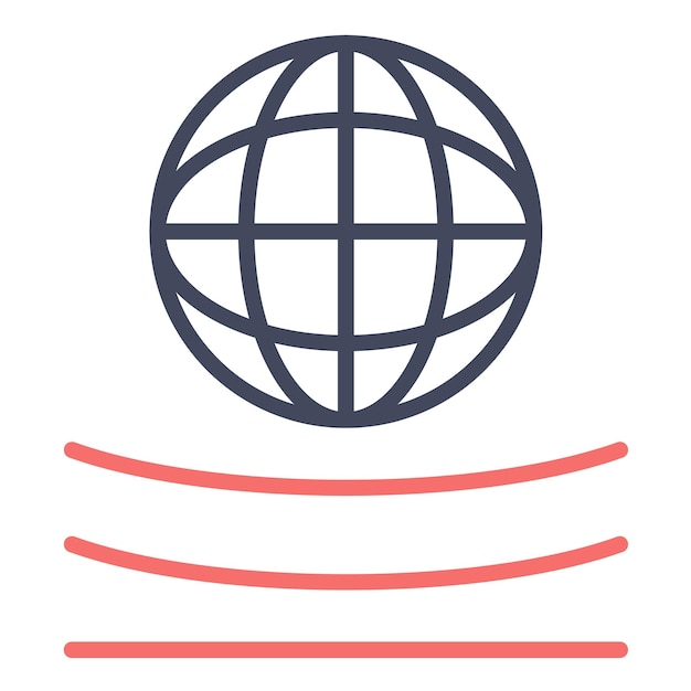 Estilo de ilustración del vector de resiliencia de la red