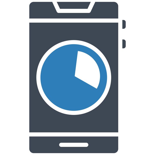 Estilo de ilustración del vector de uso de datos