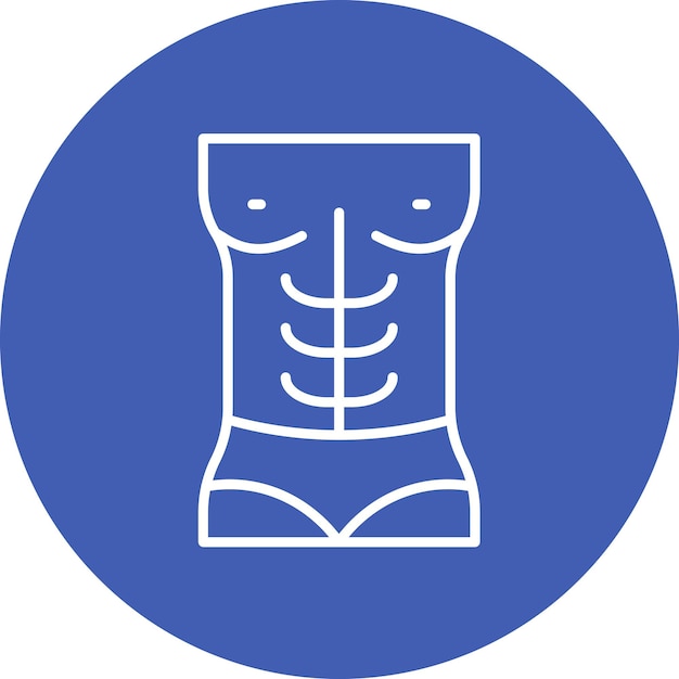 Estilo de ilustración vectorial Abs
