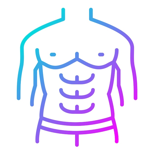 Estilo de ilustración vectorial Abs