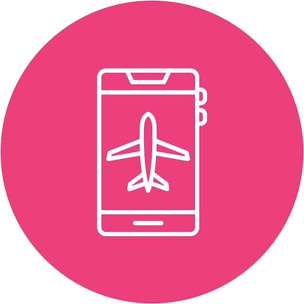 Estilo de ilustración vectorial activo en el modo avión