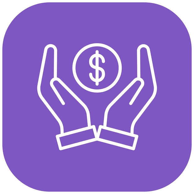 Estilo de ilustración vectorial para ahorrar dinero